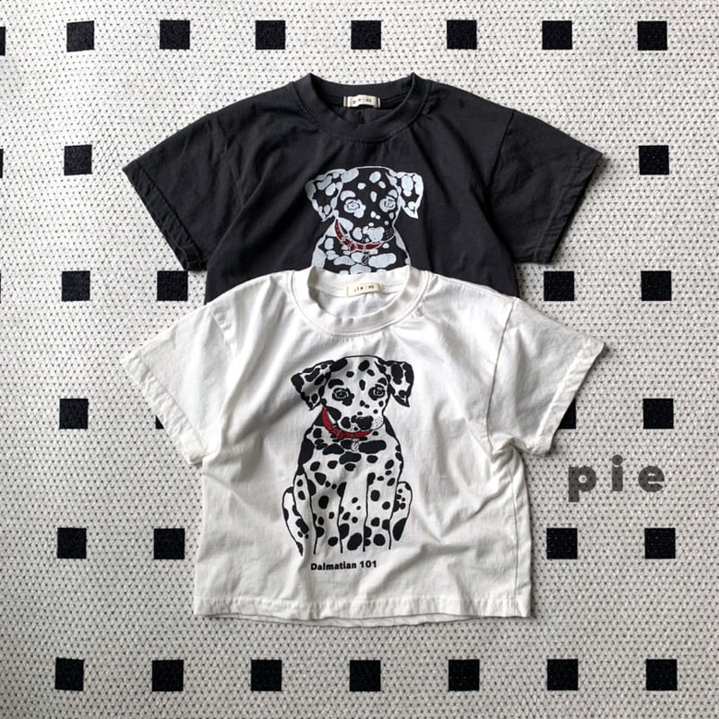 Pie - Korean Women Fashion - #vintagekidsstyle - Adult Dalmatian Tee