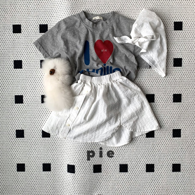 Pie - Korean Women Fashion - #womensfashion - Adult Love Vanilla Tee - 6