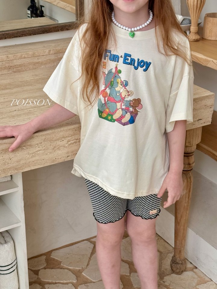 Poisson - Korean Children Fashion - #Kfashion4kids - Comics Tee - 8