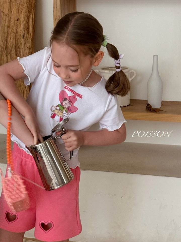Poisson - Korean Children Fashion - #childofig - Heart Shorts - 12