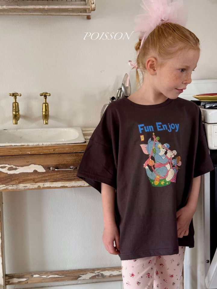 Poisson - Korean Children Fashion - #childrensboutique - Comics Tee