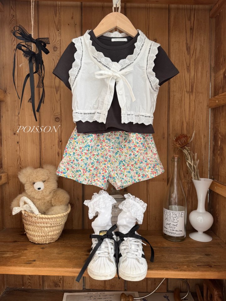 Poisson - Korean Children Fashion - #designkidswear - Genie Crop Blouse - 11