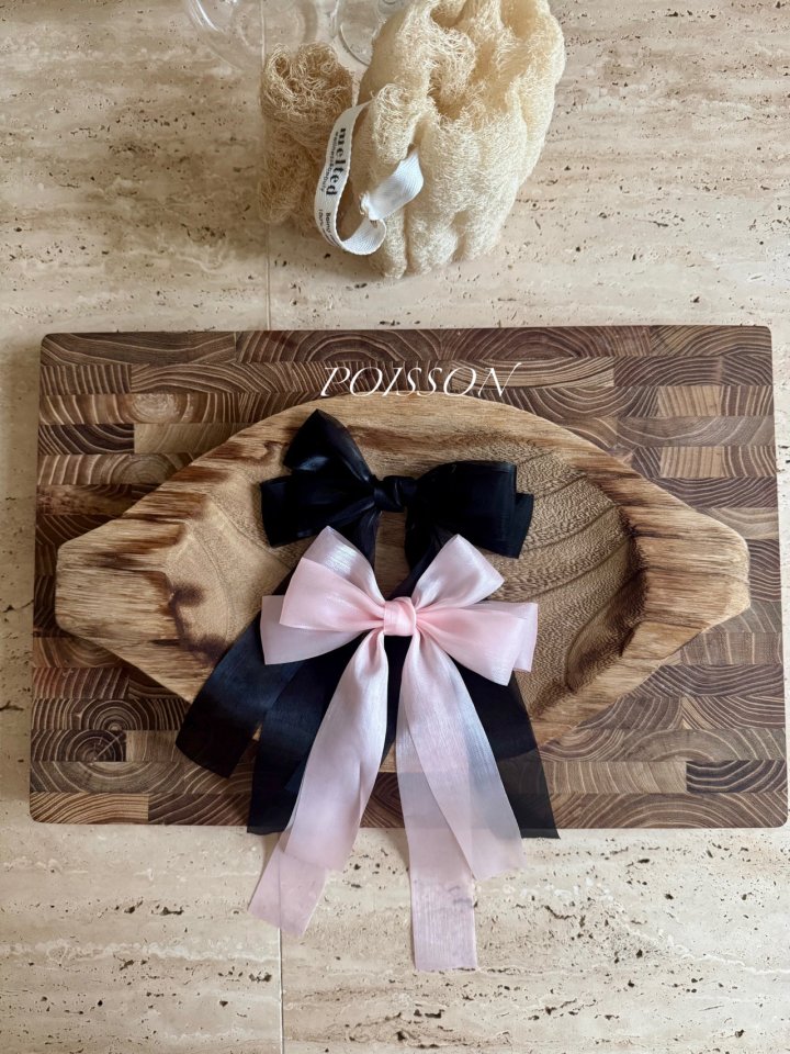 Poisson - Korean Children Fashion - #discoveringself - Chiffon Ribbon Pin - 12