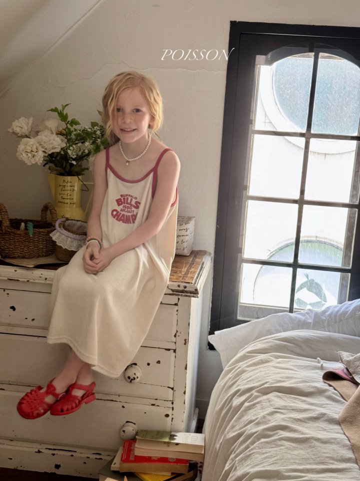 Poisson - Korean Children Fashion - #fashionkids - Dewy Terry One-piece