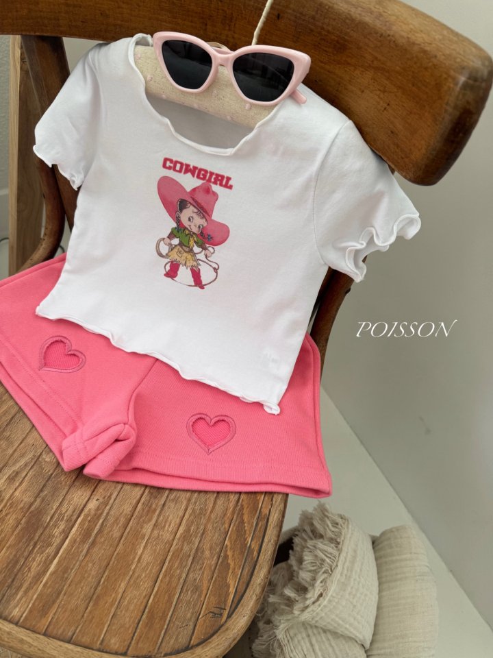 Poisson - Korean Children Fashion - #fashionkids - Cow Girl Tee - 11
