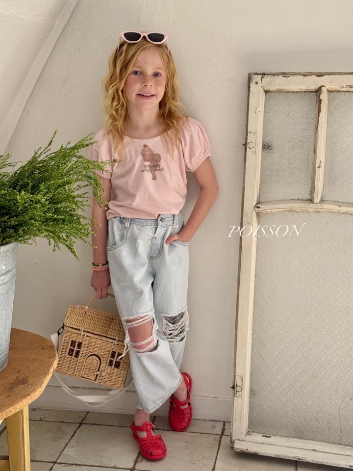 Poisson - Korean Children Fashion - #discoveringself - Plage Tee - 4
