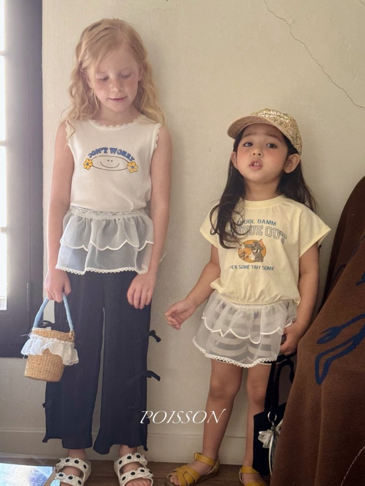 Poisson - Korean Children Fashion - #kidsshorts - Knot Pants - 7