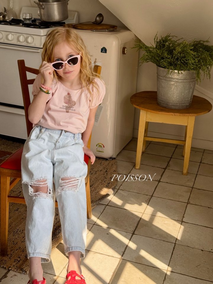 Poisson - Korean Children Fashion - #kidsshorts - Plage Tee - 5