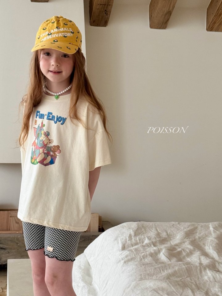 Poisson - Korean Children Fashion - #kidsshorts - Comics Tee - 5