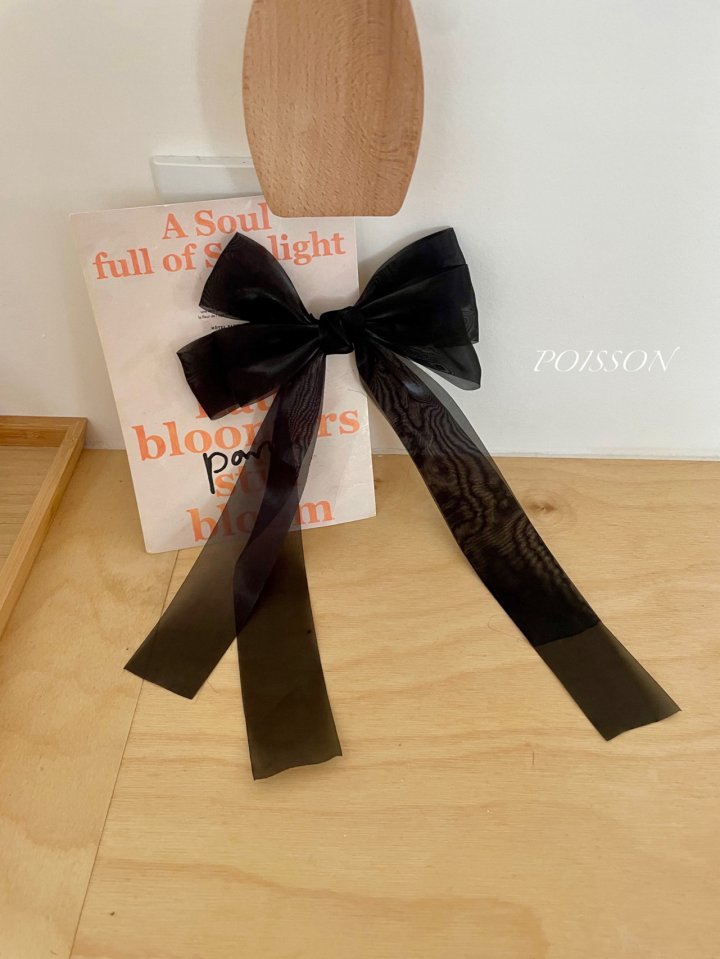 Poisson - Korean Children Fashion - #kidzfashiontrend - Chiffon Ribbon Pin - 2