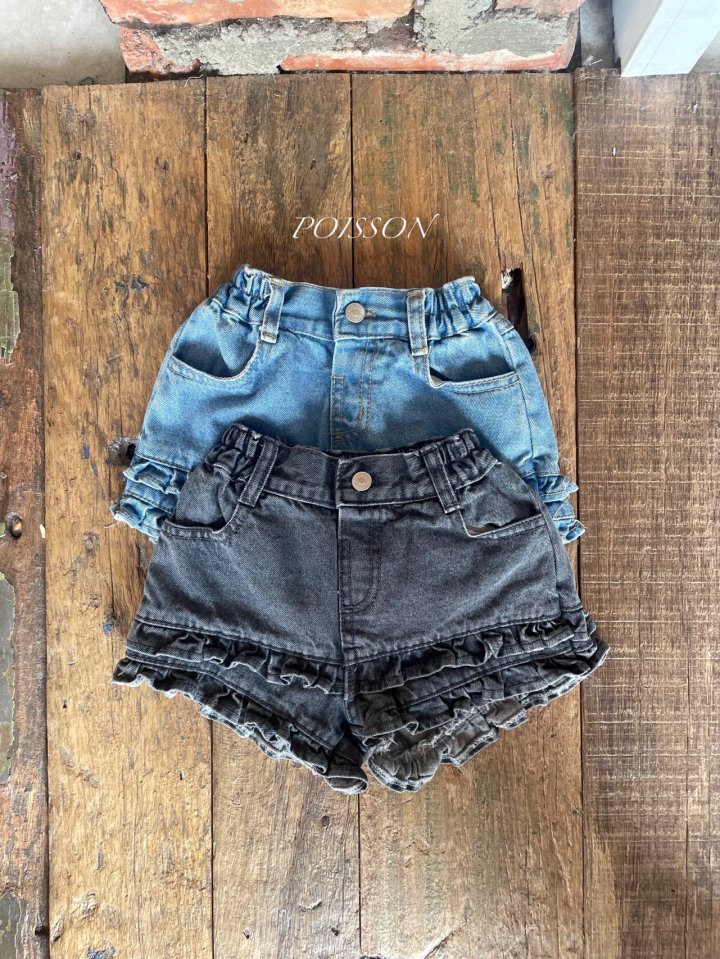 Poisson - Korean Children Fashion - #kidzfashiontrend - Sand Frill Shorts - 12