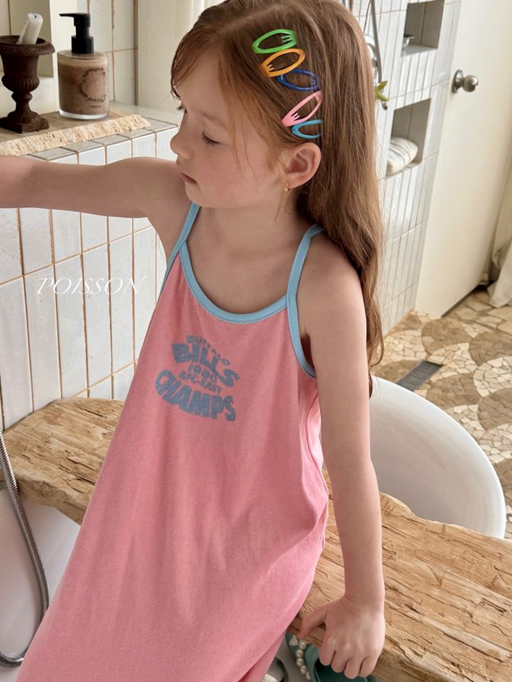 Poisson - Korean Children Fashion - #kidsstore - Dewy Terry One-piece - 4