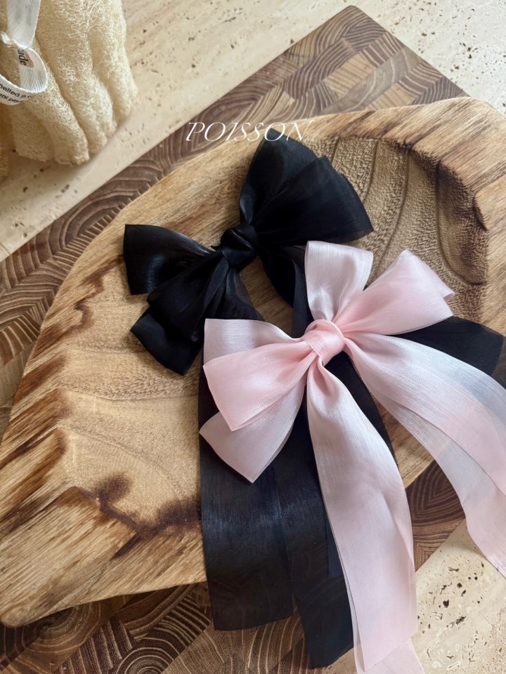 Poisson - Korean Children Fashion - #Kfashion4kids - Chiffon Ribbon Pin - 4