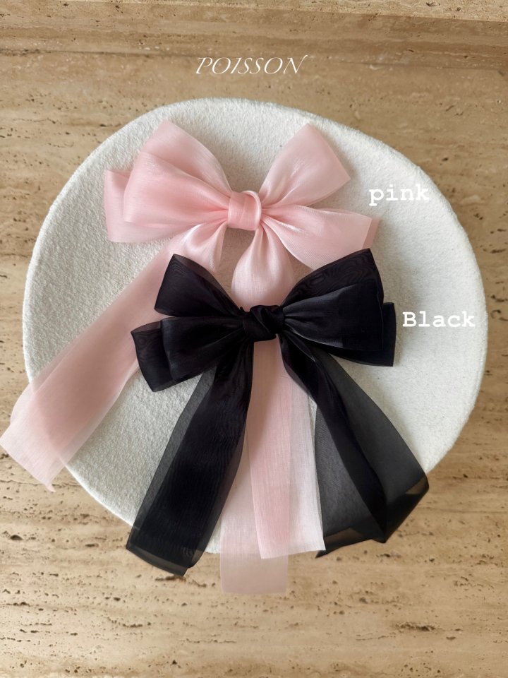 Poisson - Korean Children Fashion - #magicofchildhood - Chiffon Ribbon Pin - 5
