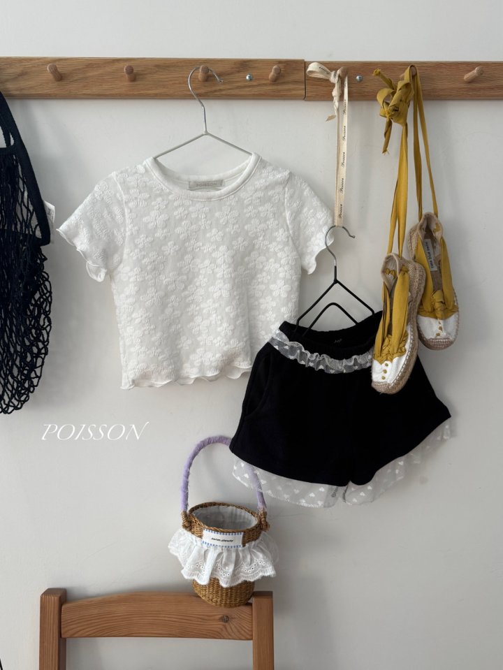 Poisson - Korean Children Fashion - #magicofchildhood - Bobo Lace Shorts - 10