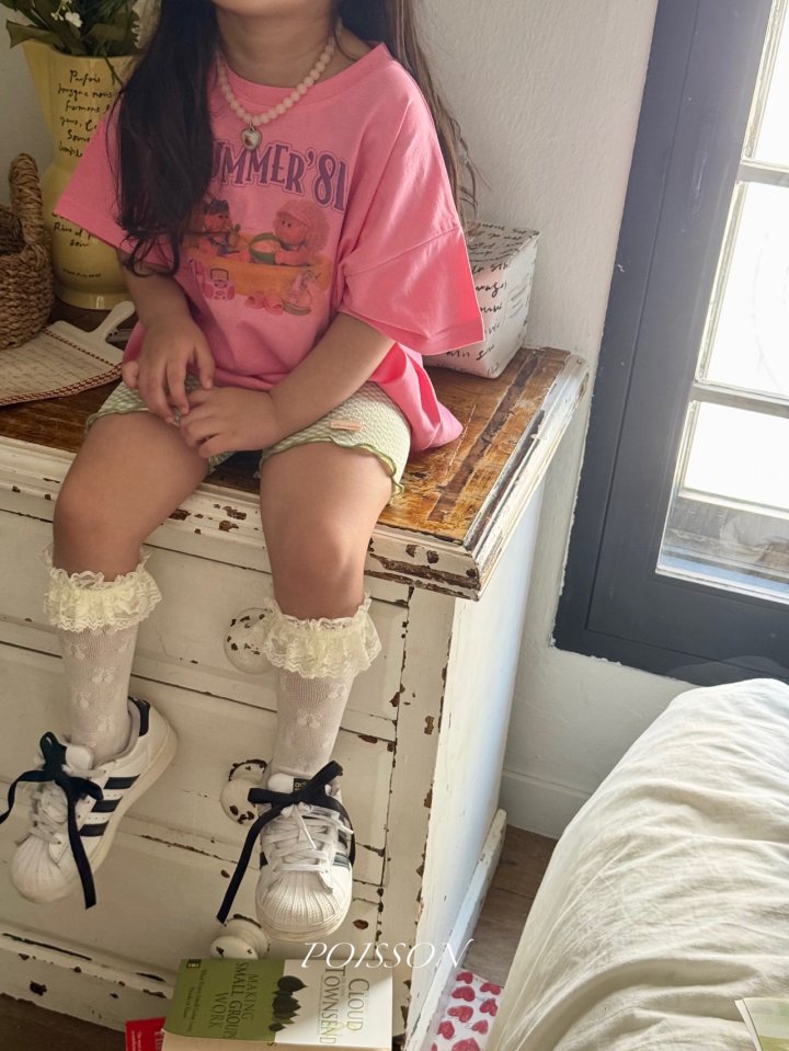 Poisson - Korean Children Fashion - #magicofchildhood - Check Leggings - 9