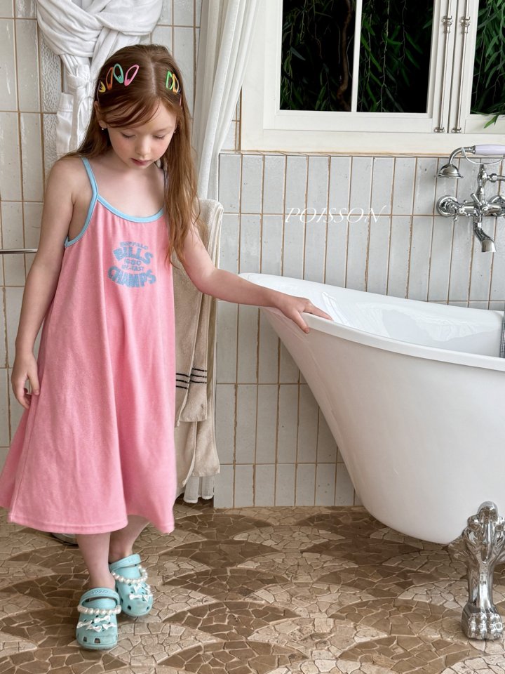 Poisson - Korean Children Fashion - #magicofchildhood - Dewy Terry One-piece - 7