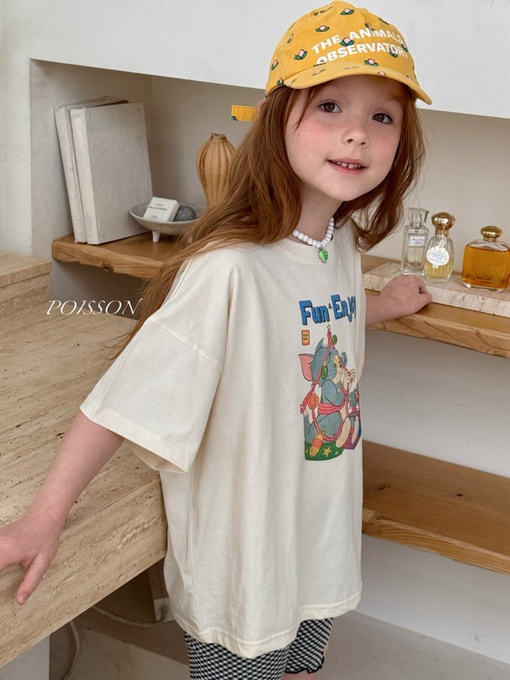 Poisson - Korean Children Fashion - #magicofchildhood - Comics Tee - 10