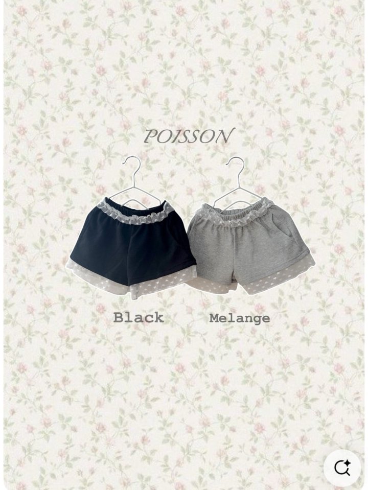 Poisson - Korean Children Fashion - #minifashionista - Bobo Lace Shorts - 11