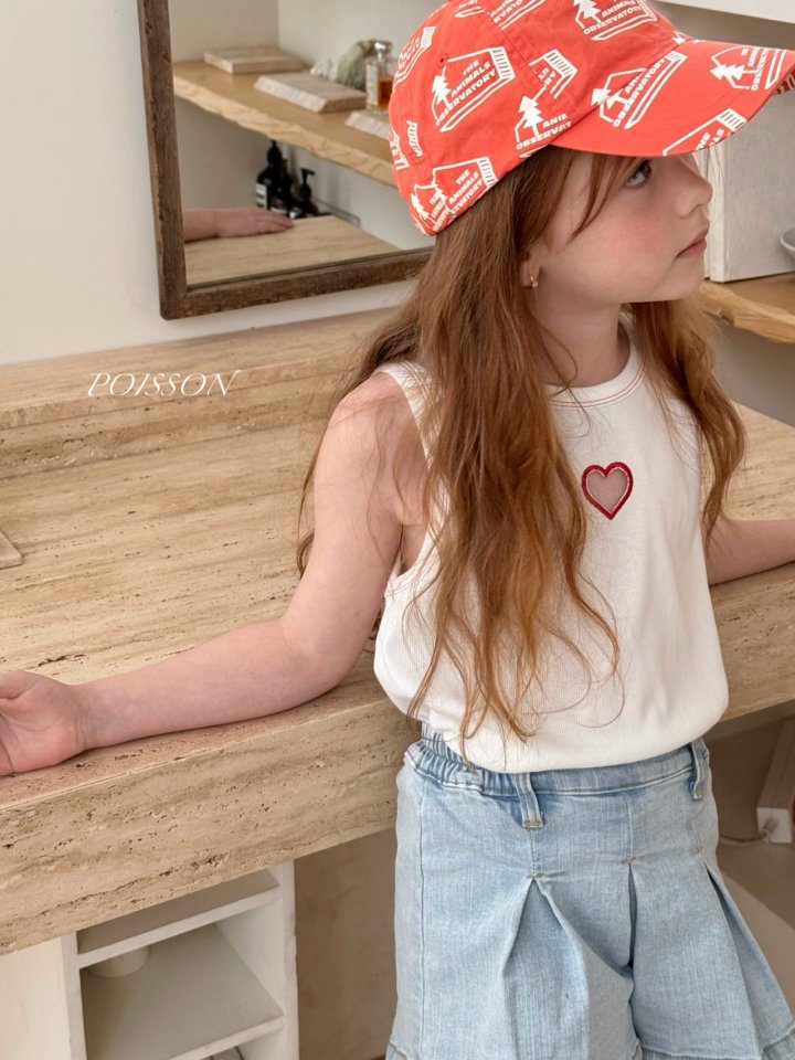 Poisson - Korean Children Fashion - #minifashionista - Denim Frizz Shorts - 6