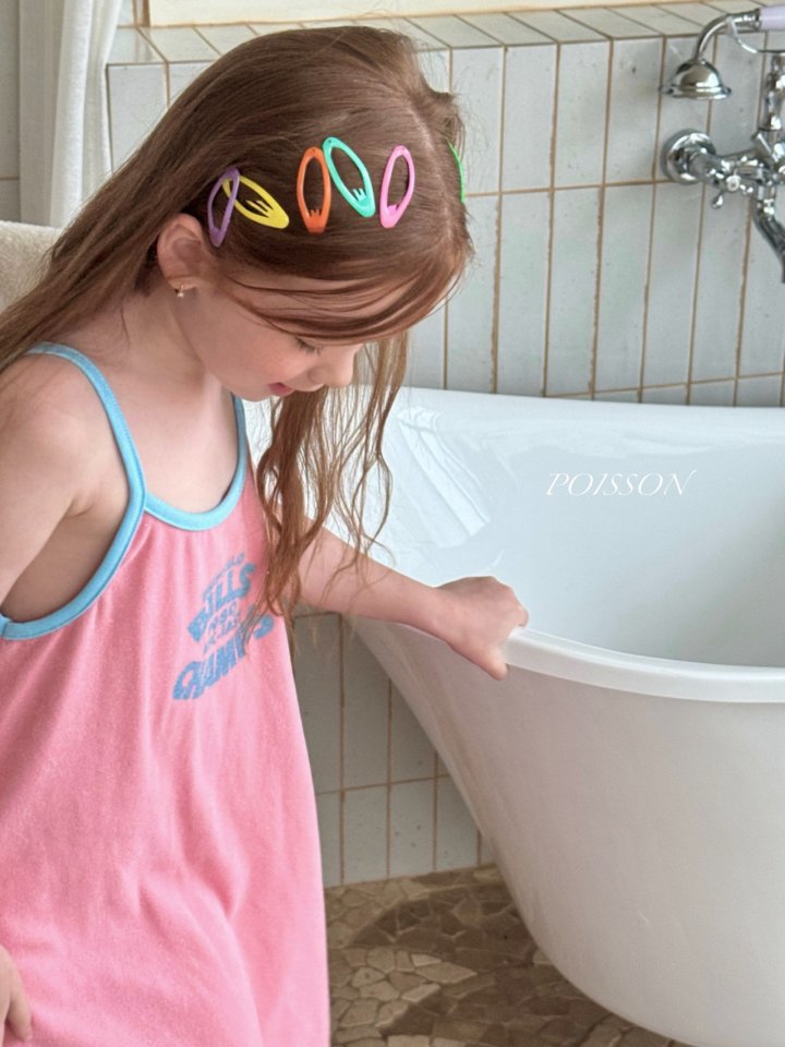 Poisson - Korean Children Fashion - #prettylittlegirls - Dewy Terry One-piece - 9