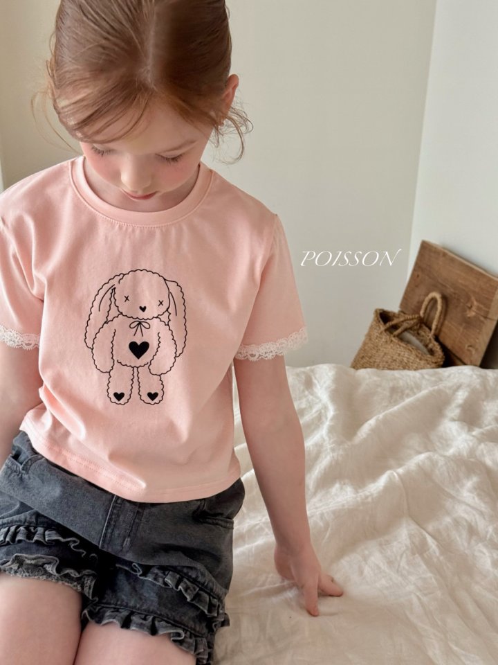 Poisson - Korean Children Fashion - #prettylittlegirls - Jelly Cat Tee