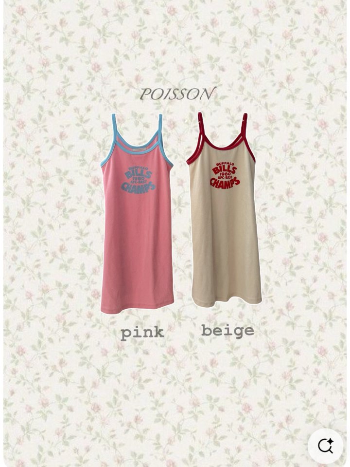 Poisson - Korean Children Fashion - #stylishchildhood - Dewy Terry One-piece - 12