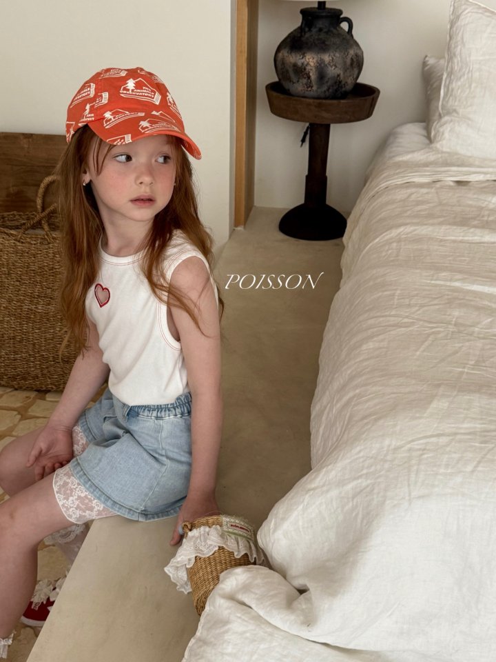 Poisson - Korean Children Fashion - #stylishchildhood - Denim Frizz Shorts - 10