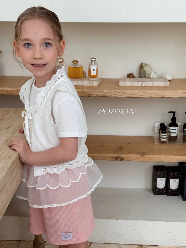 Poisson - Korean Children Fashion - #stylishchildhood - Genie Crop Blouse - 8