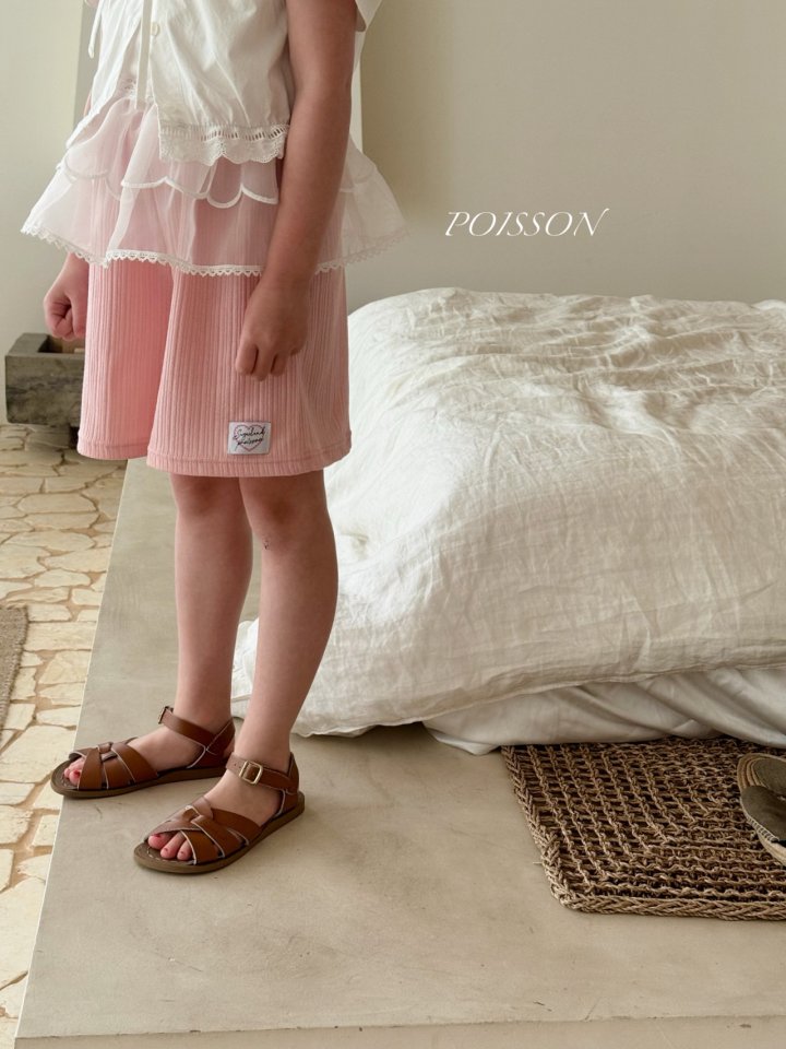 Poisson - Korean Children Fashion - #toddlerclothing - Move Shorts - 4