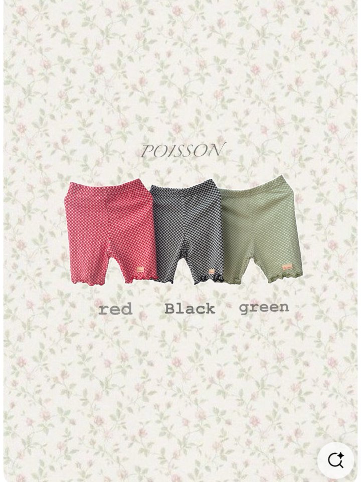 Poisson - Korean Children Fashion - #todddlerfashion - Check Leggings - 12