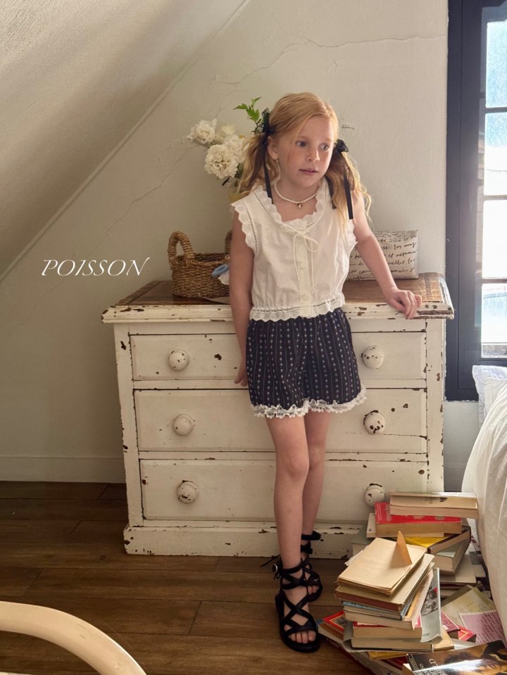 Poisson - Korean Children Fashion - #todddlerfashion - Genie Crop Blouse - 6