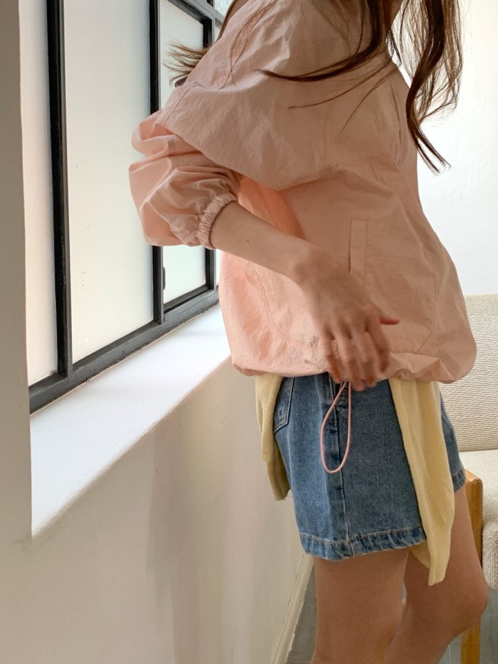 Pomelo - Korean Women Fashion - #momslook - Shine Wind Jumper - 6
