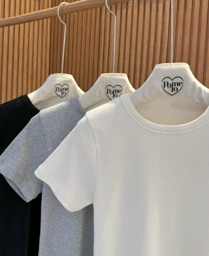 Pomelo - Korean Women Fashion - #momslook - Tabi Tee - 6