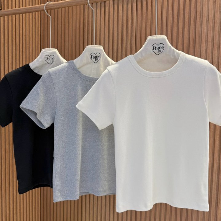 Pomelo - Korean Women Fashion - #momslook - Tabi Tee - 7
