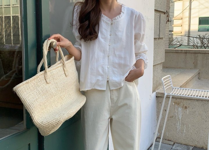 Pomelo - Korean Women Fashion - #momslook - Merry Lace Blouse - 4