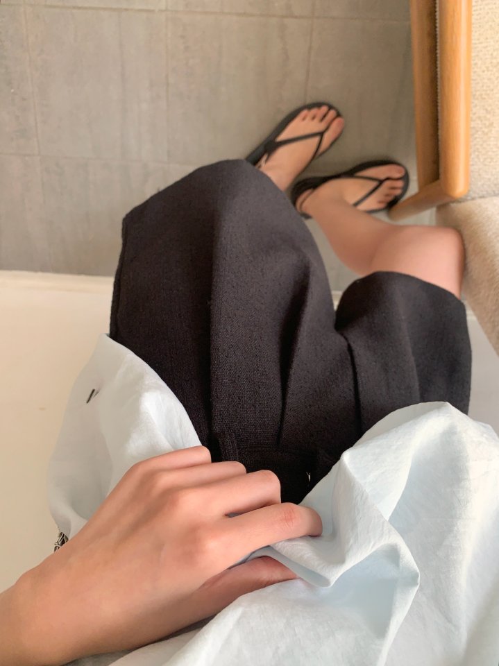 Pomelo - Korean Women Fashion - #momslook - Tweed Pants