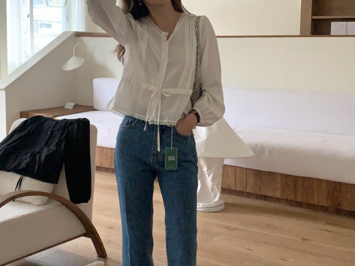 Pomelo - Korean Women Fashion - #momslook - Cienna Blouse - 6