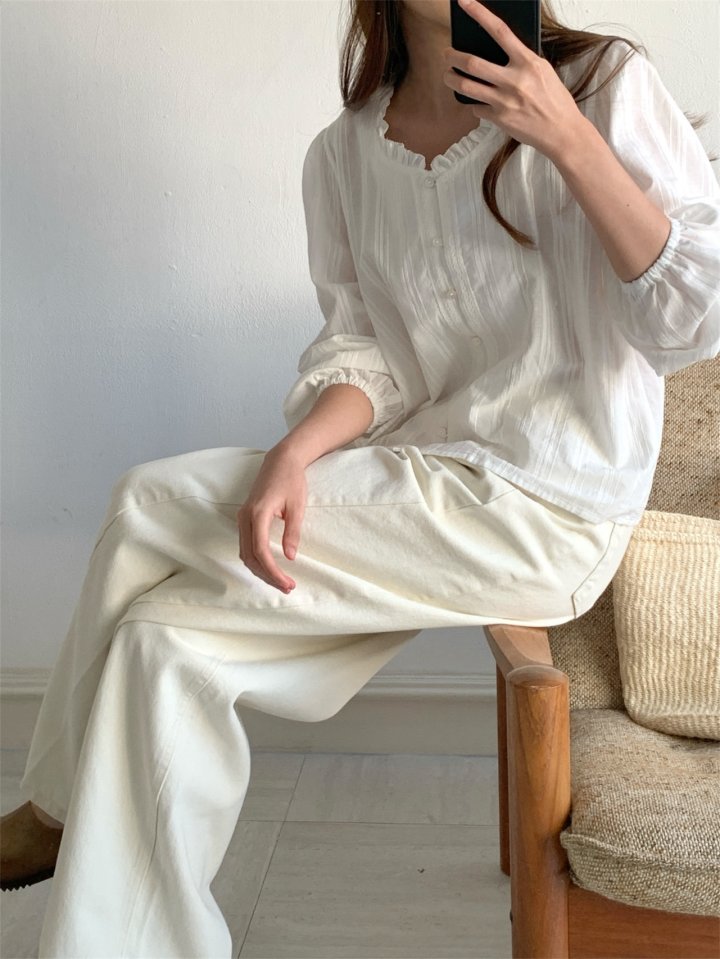 Pomelo - Korean Women Fashion - #pursuepretty - Merry Lace Blouse - 9