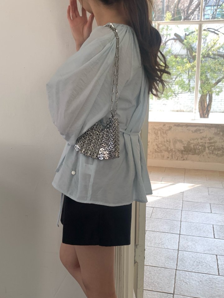 Pomelo - Korean Women Fashion - #shopsmall - Kong Shirring Blouse - 9