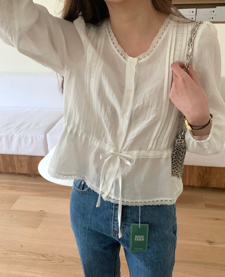 Pomelo - Korean Women Fashion - #thatsdarling - Cienna Blouse - 2