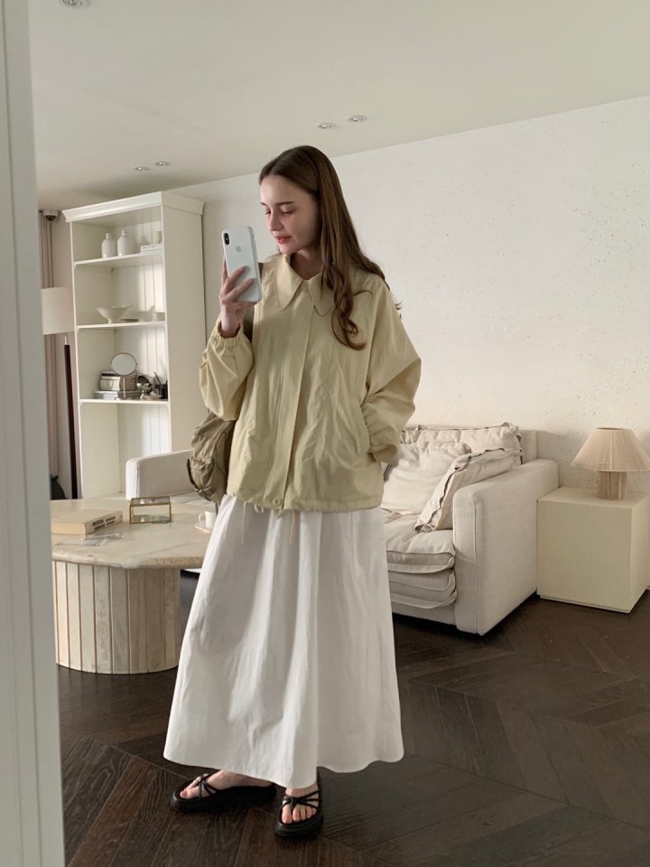 Pomelo - Korean Women Fashion - #vintageinspired - Martin Blouson
