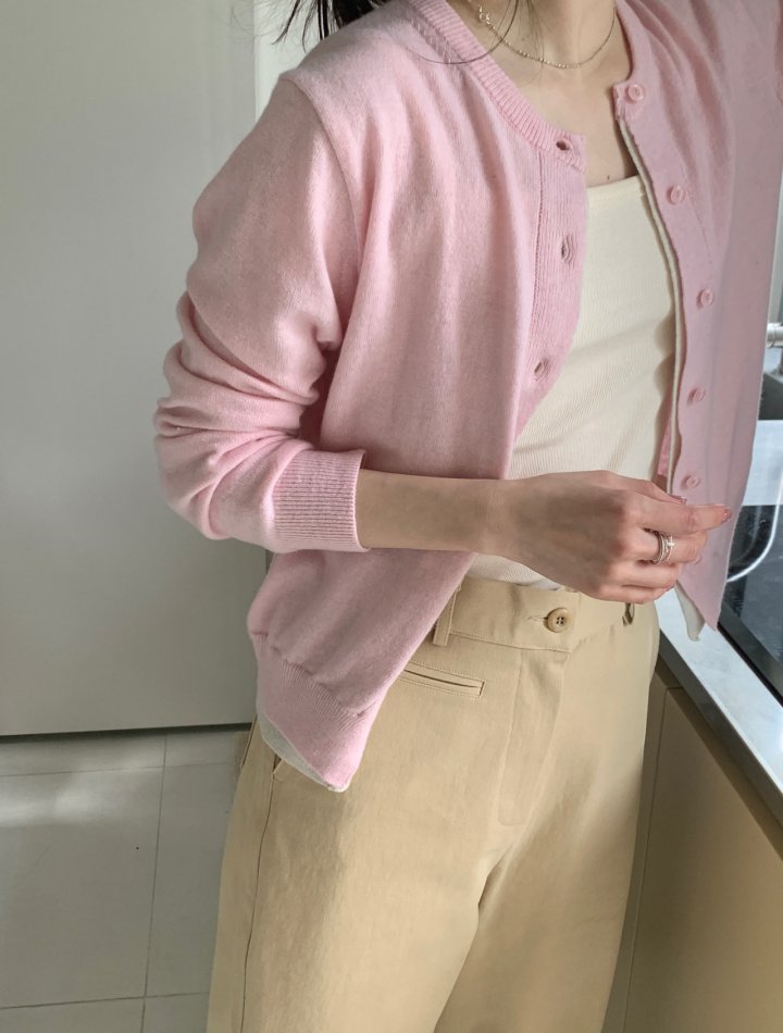 Pomelo - Korean Women Fashion - #womensfashion - Sand Cardigan