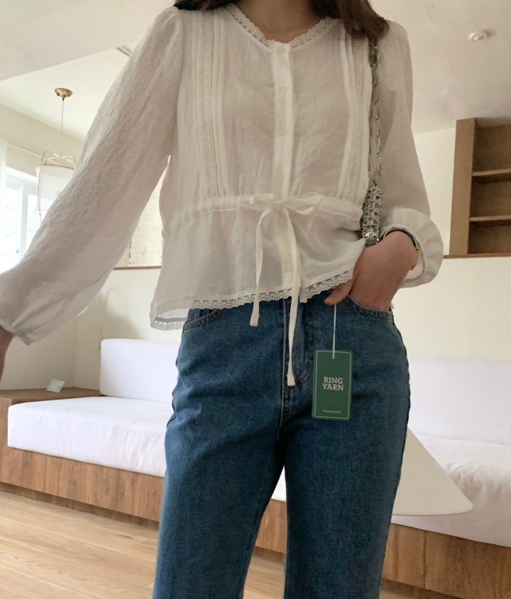Pomelo - Korean Women Fashion - #womensfashion - Cienna Blouse - 5