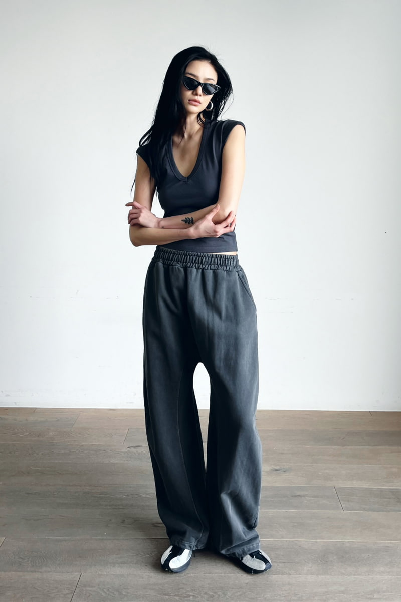 Project Wave - Korean Women Fashion - #momslook - Lese V Top - 2