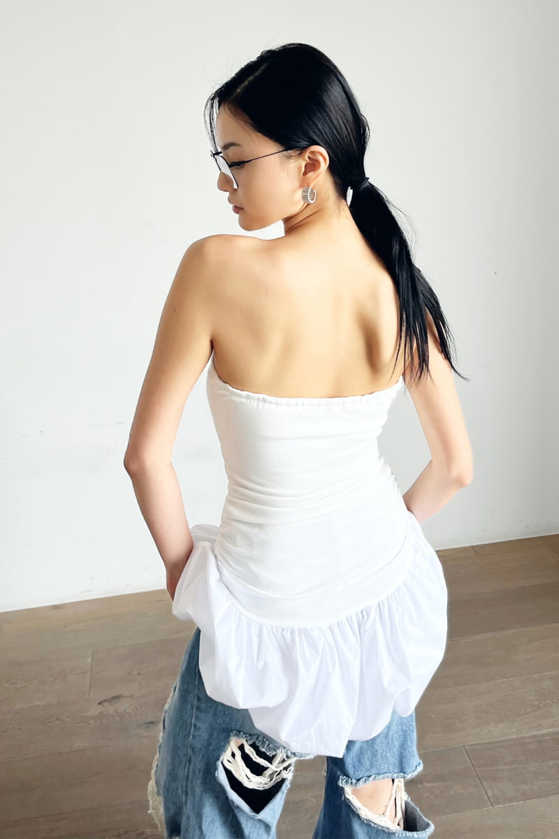 Project Wave - Korean Women Fashion - #momslook - Balloon Mini One-piece - 3