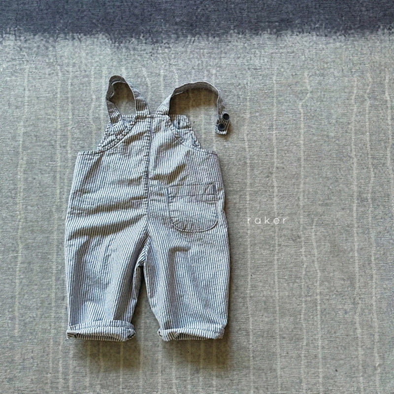 Raker - Korean Children Fashion - #Kfashion4kids - Tom Hidden Pocket Overalls - 6