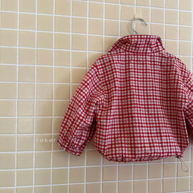 Windy Zip-Up Jumper (Check) by Raker for Child - view 3