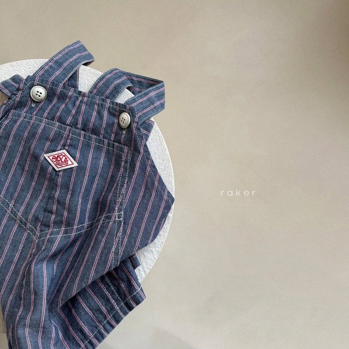 Raker - Korean Children Fashion - #Kfashion4kids - Encho Short Overalls - 3