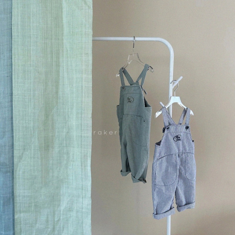 Raker - Korean Children Fashion - #discoveringself - Tom Hidden Pocket Overalls